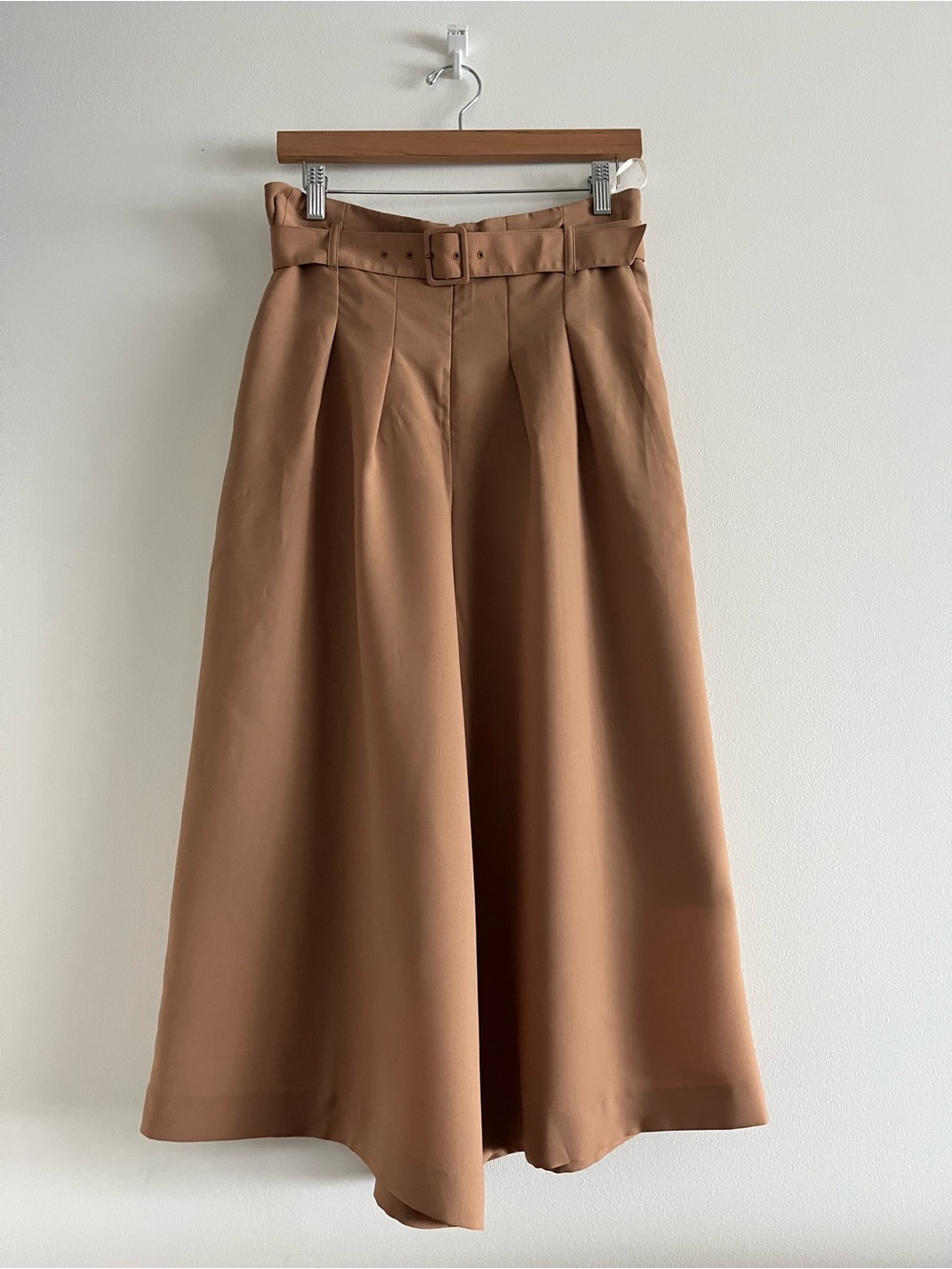Paul Stuart Wide-leg Coulottes US8- Tan